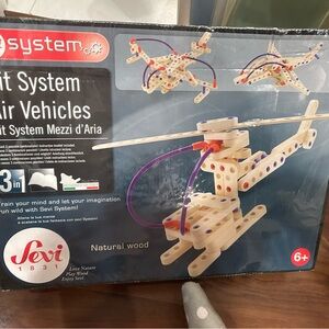 Natural Wood Air Vehicles Kit